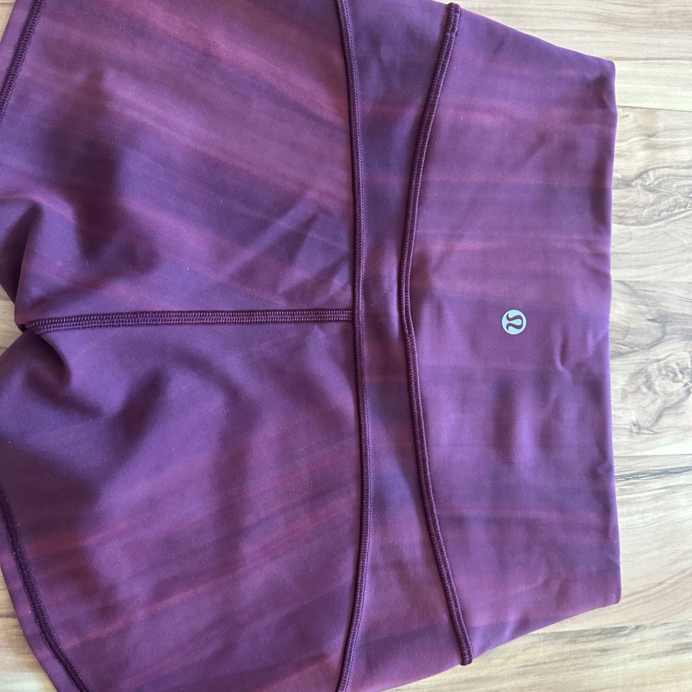 lululemon athletica Purple Athletic Shorts